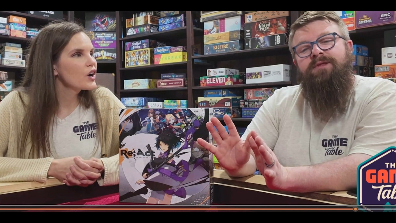 Re;Act: The Arts of War Review by The Game Table Podcast