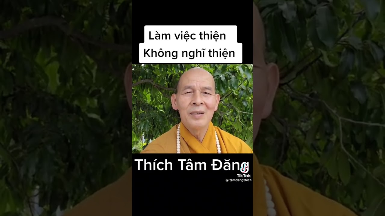 Làm việc thiện không nghĩ thiện