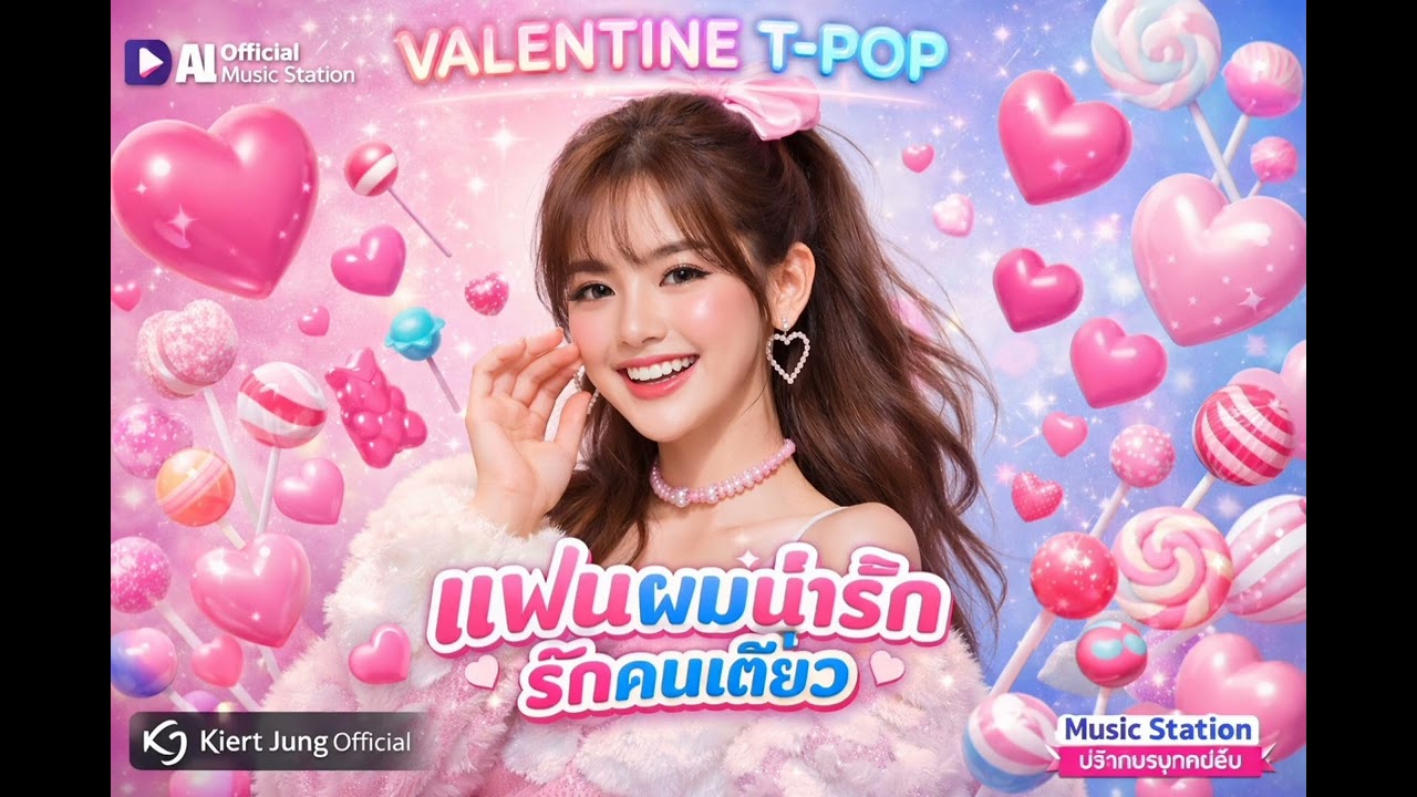 แฟนผมน่ารัก - [2026 Modern T-Pop Remix] | Kiert Jung x AI Official x บันเทิงอย่างเดียว