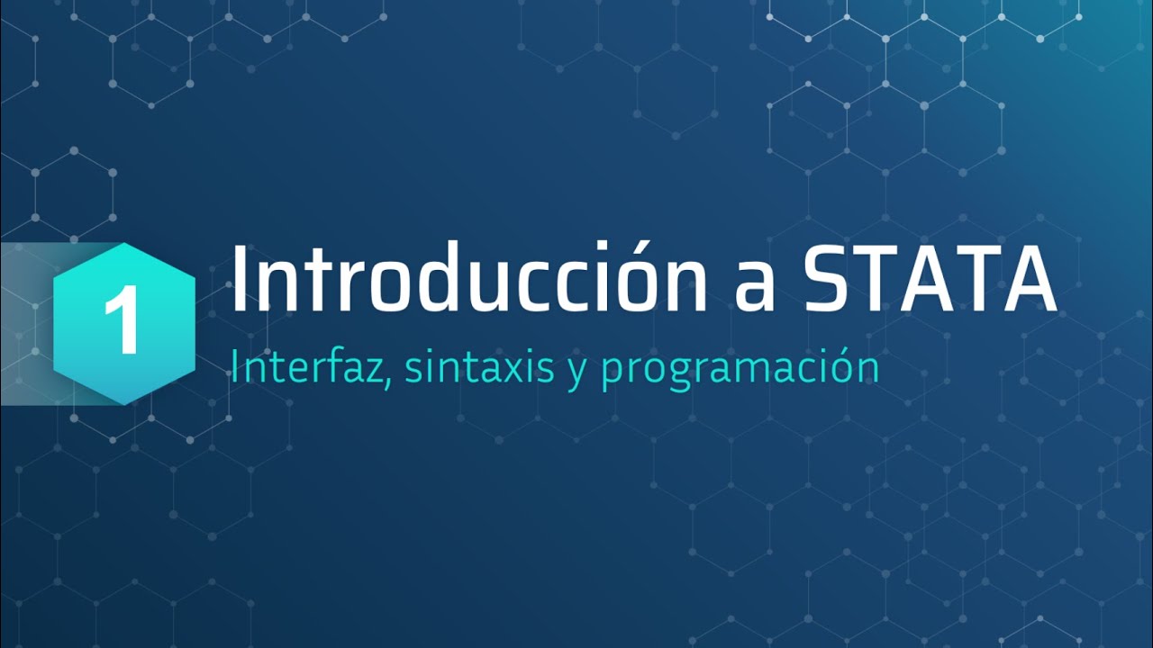 STATA | Introducción, Interfaz y Sintaxis