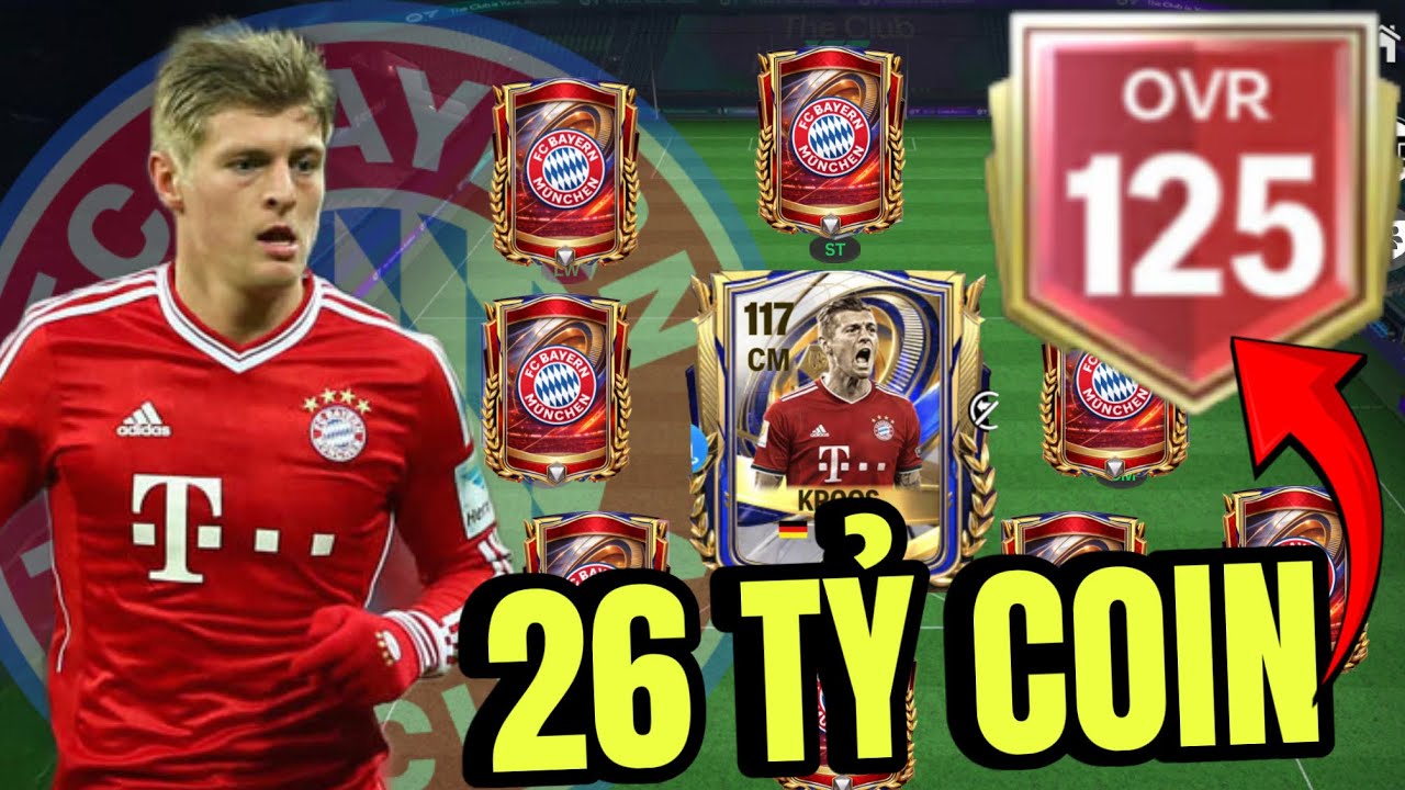 BUILD ĐỘI HÌNH BAYERN MUNICH 26 TỶ COIN SIÊU ĐẸP MẮT LEO RANK CAO THỦ VIỆT NAM 🇻🇳
