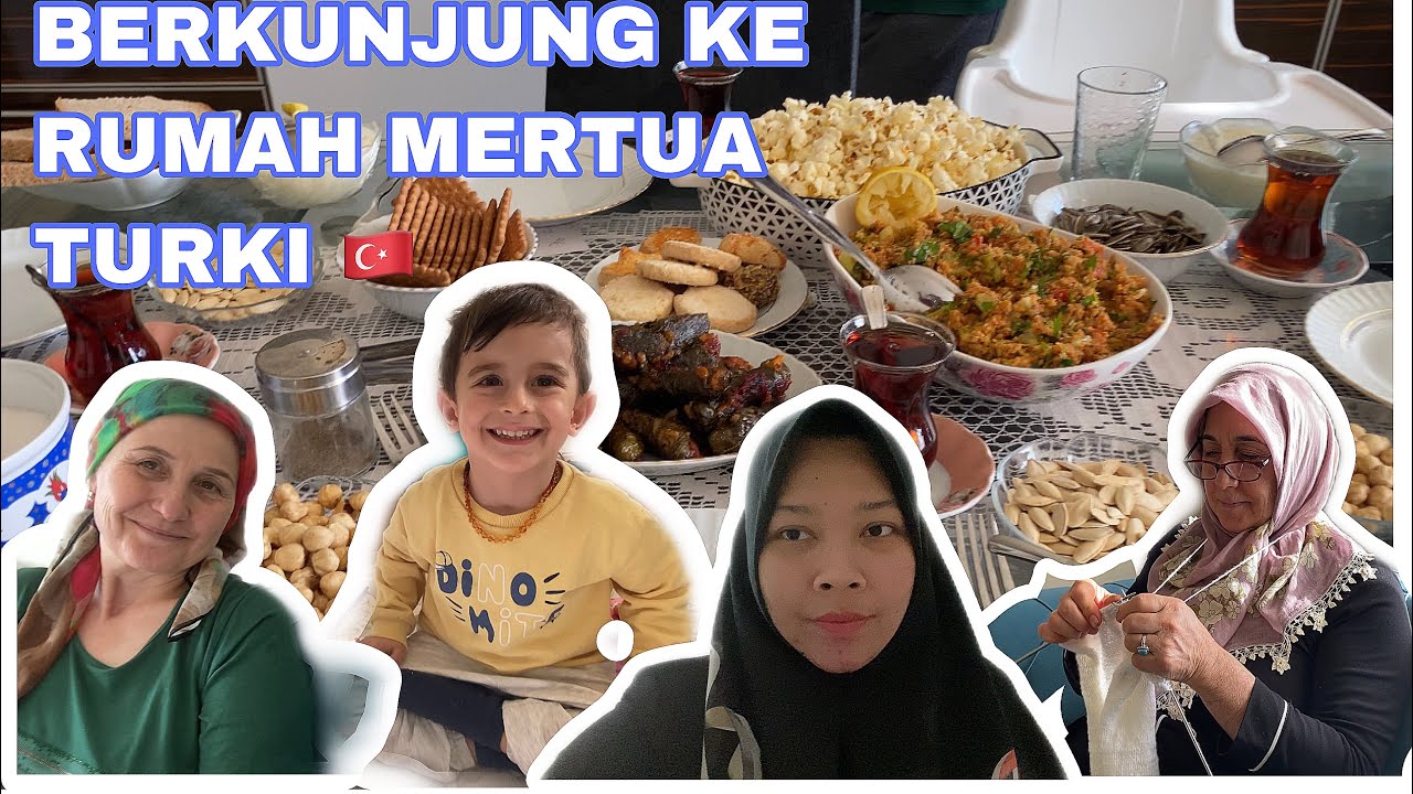 BERKUNJUNG KE RUMAH MERTUA TURKI 🇹🇷#indonesia #indoturki #vlog #turkey