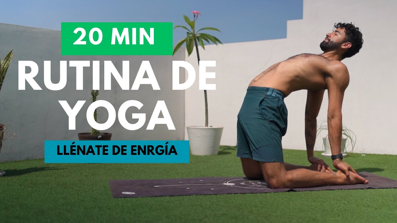 20 min Vinyasa Yoga para Energ&iacute;a y Recuperarte 🧘&zwj;♂️ Disfruta del Movimiento