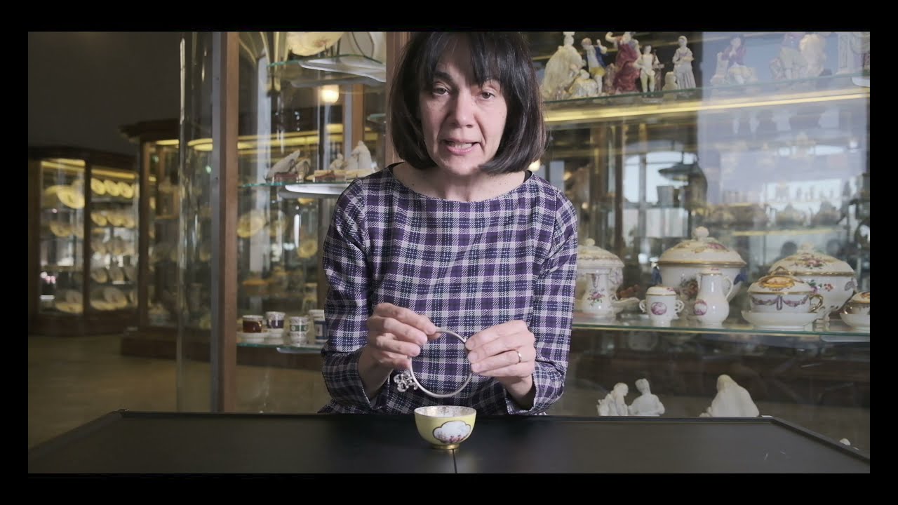 Arti decorative - Una tazza bassa dalla manifattura di Meissen