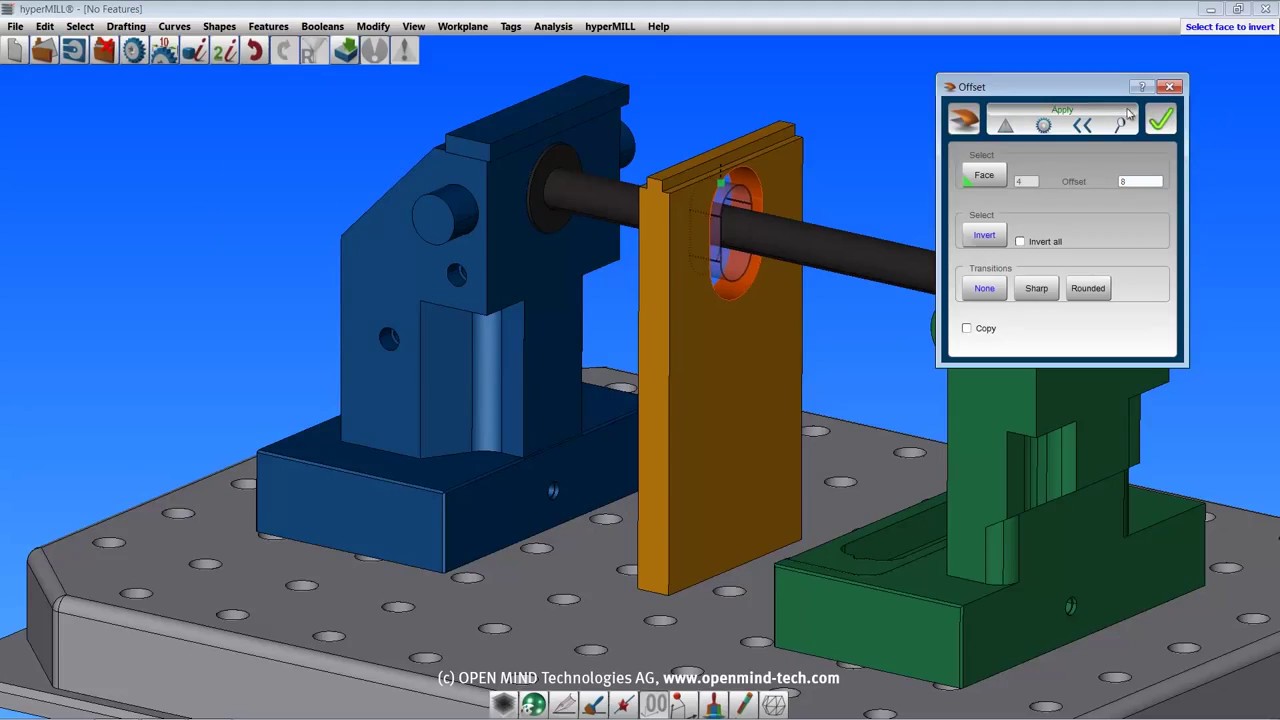 CAD for CAM software  hyperCAD S   Tutorial Part 14   Direct Modeling   YouTube