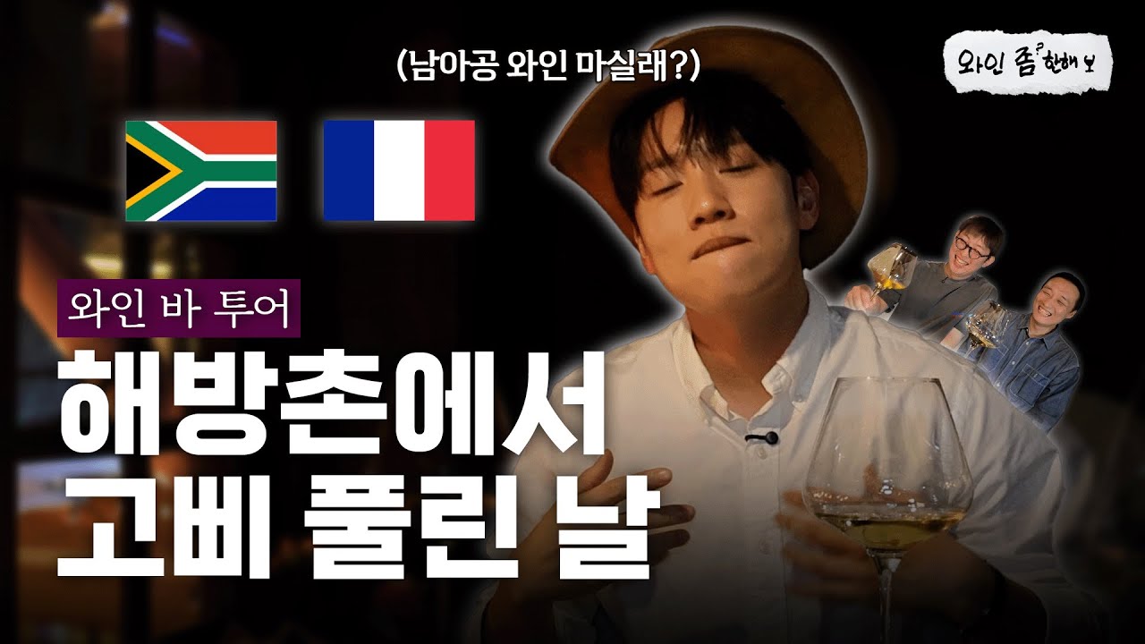 오늘은 참지 않는다! 해방촌 투어｜와일드덕칸틴, 스프링복 [와인좀한해]