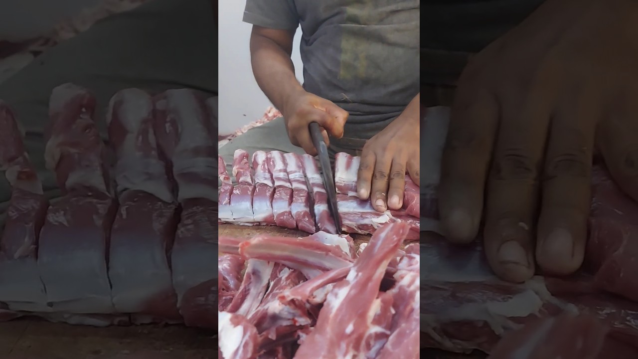 #best mutton champ cutting skills