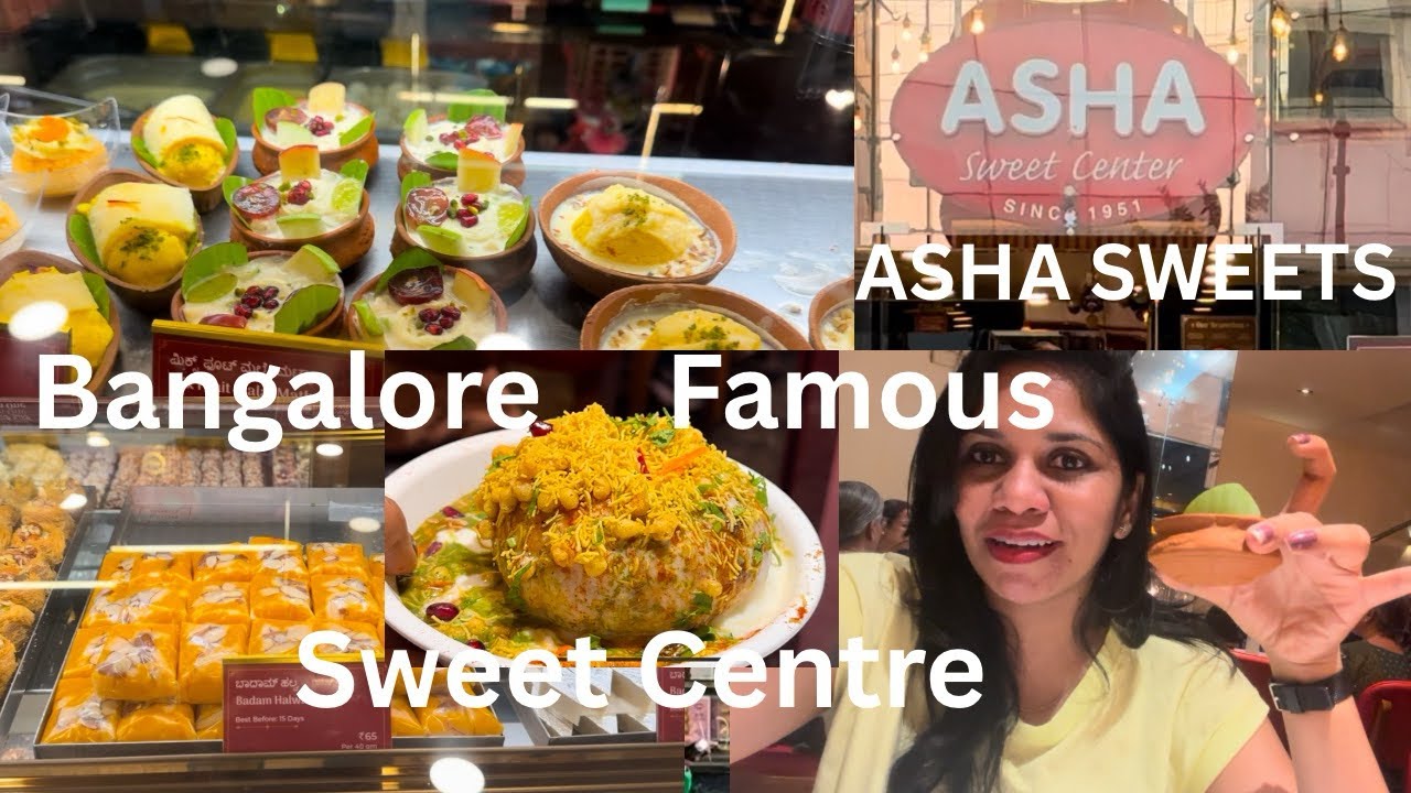 Bangalore Famous Premium Sweet Shop | Asha Sweets Indiranagar♥️ #vlog #malayalam
