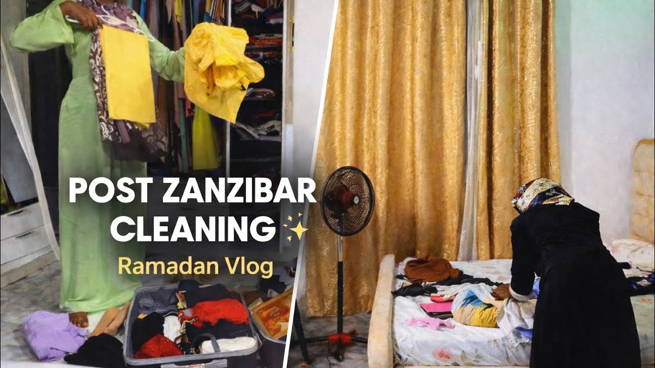 Post-Travel Cleaning Routine 🧹 ||Ramadan Daily Vlog Day15 🌙