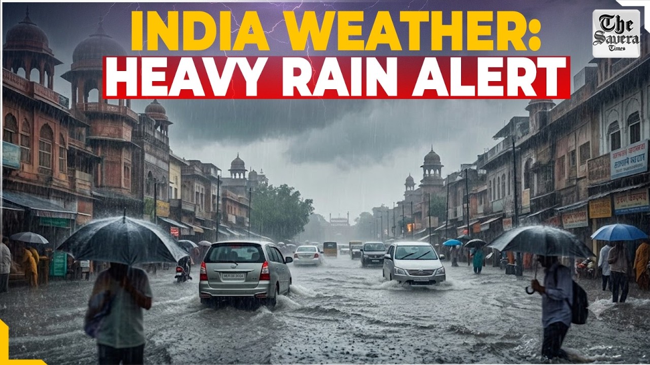 India Weather LIVE Update: Punjab Rain Alert, Mumbai Red Alert & Monsoon Latest News