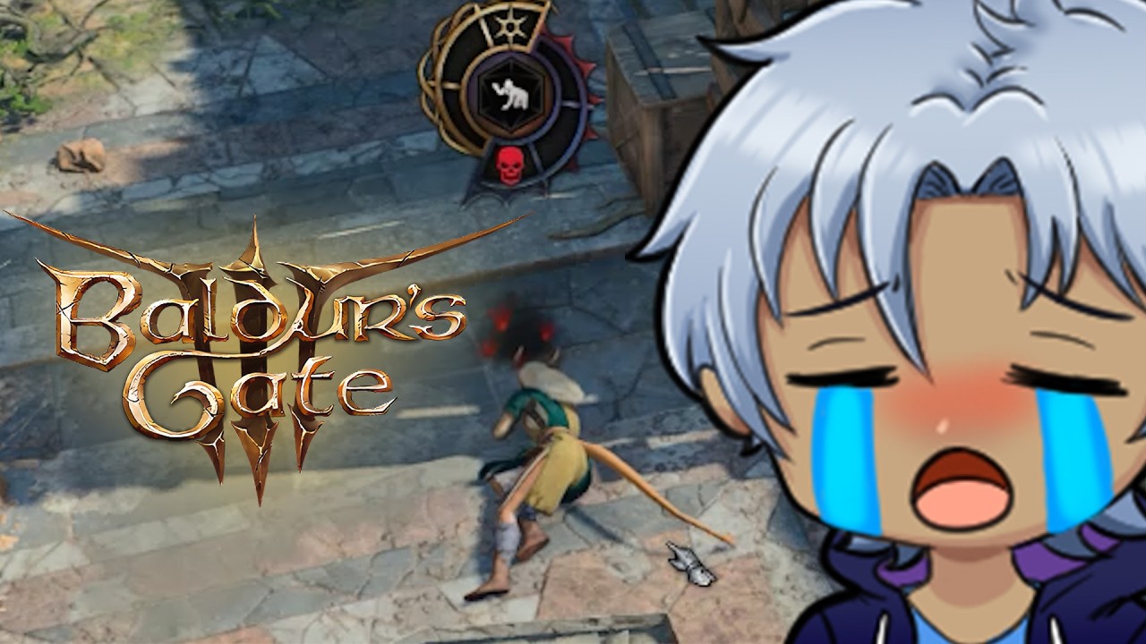 the worst baldur's gate 3 player in the world.