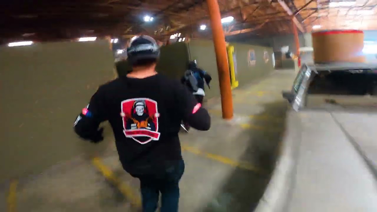 Blind Man Called on Nut Shot // CQB City