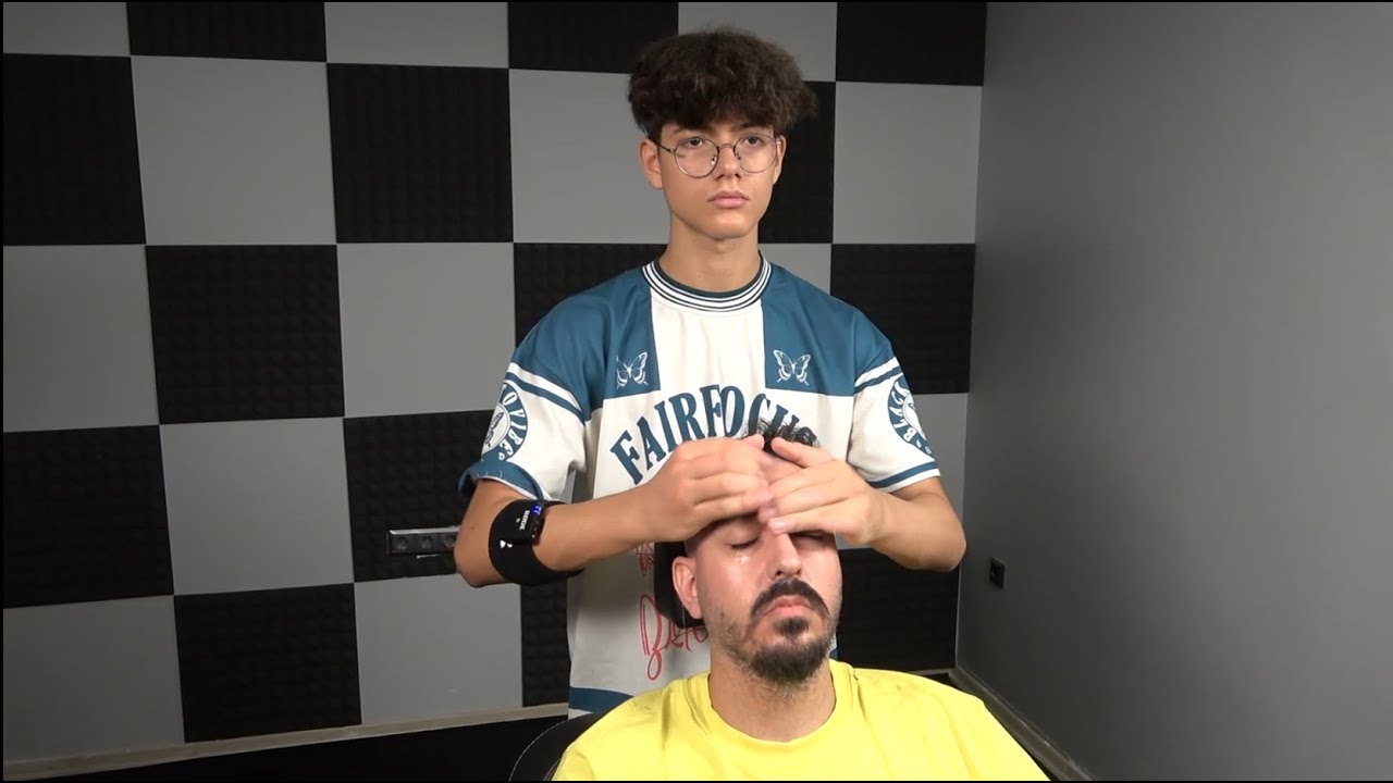 💈 Young And Talented Barber Massage | Head Massage | Face Massage | Body Massage
