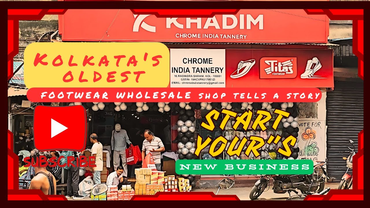 WHOLESALE Footwear Wonders | Exploring Kolkata's Oldest Wholesale Shop | Start New Business#startup