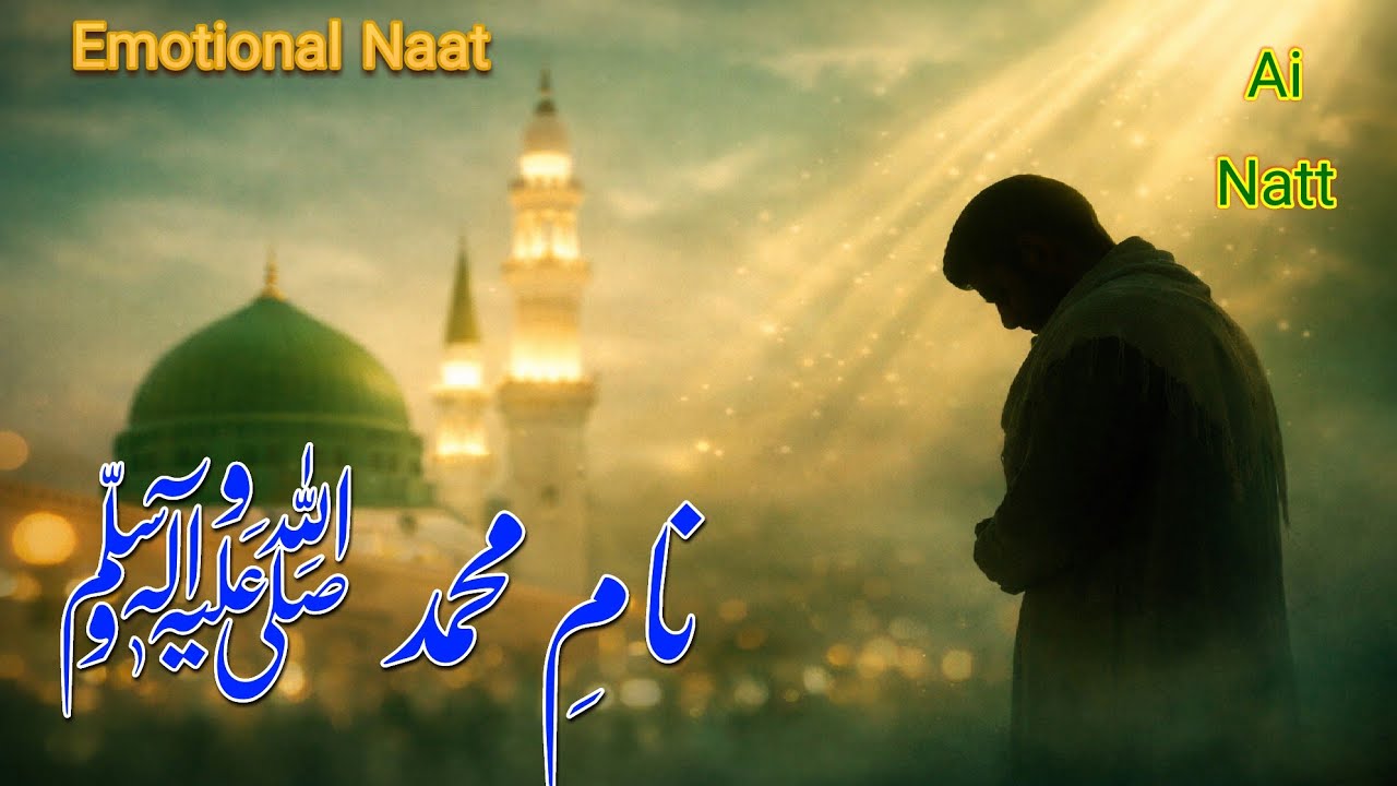 مدینے کی گلیاں | Heart Touching Naat | نامِ محمد ﷺ | Emotional Islamic Naat