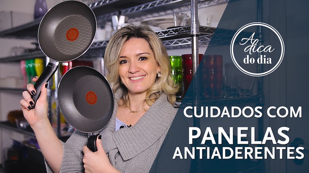 COMO CUIDAR DE SUA PANELA ANTIADERENTE | A DICA DO DIA COM FLÁVIA FERRARI