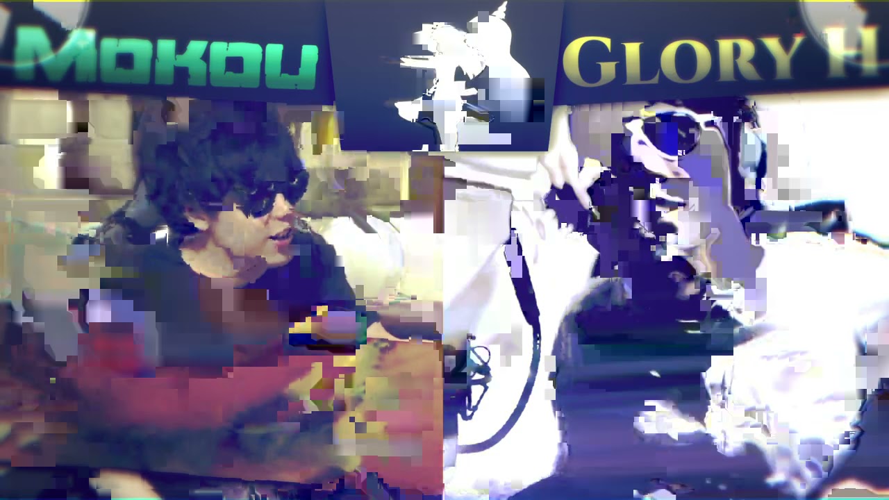 もこう vs GLORY H ボイパ対決 Bad Apple!! Nhato remix