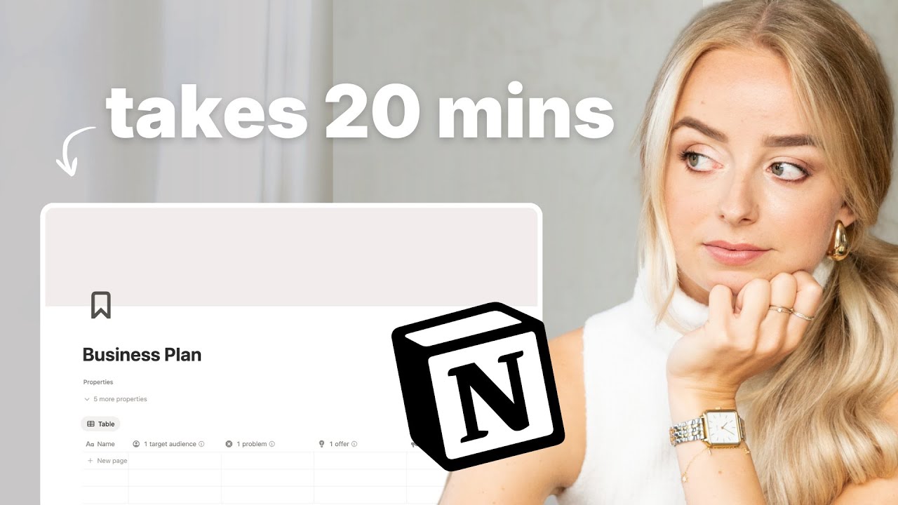 Simple Business Plan (free Notion template)