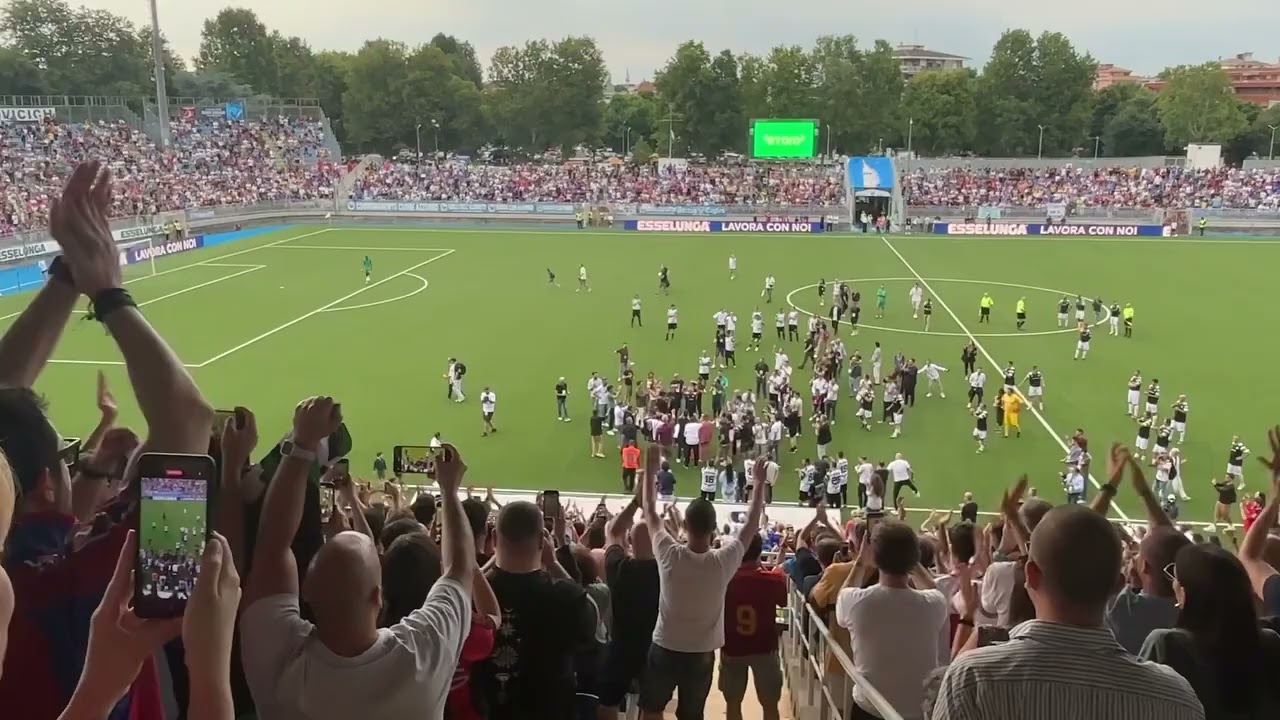 Roberto Baggio allo stadio 