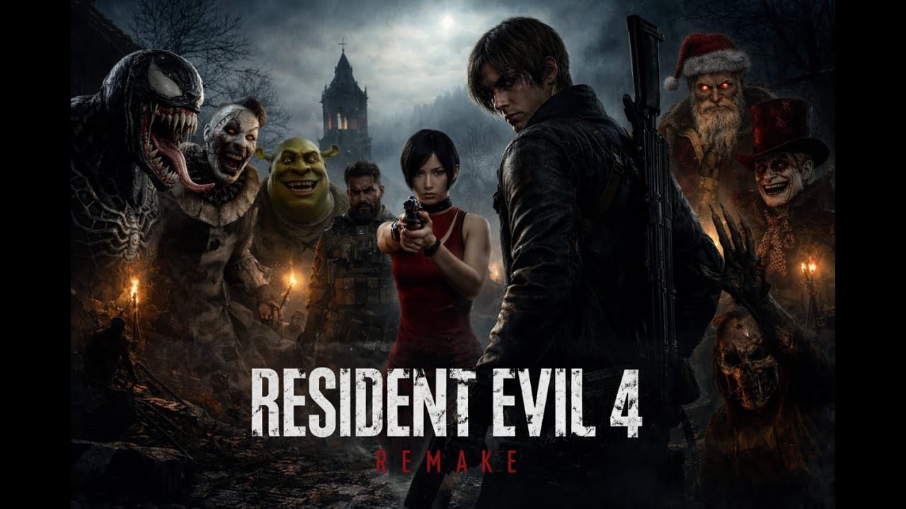 Maratona Resident Evil 4 Remake  Jogando todos os Jogos da Franquia #ResidentEvil #VitorAlmeidaGamer