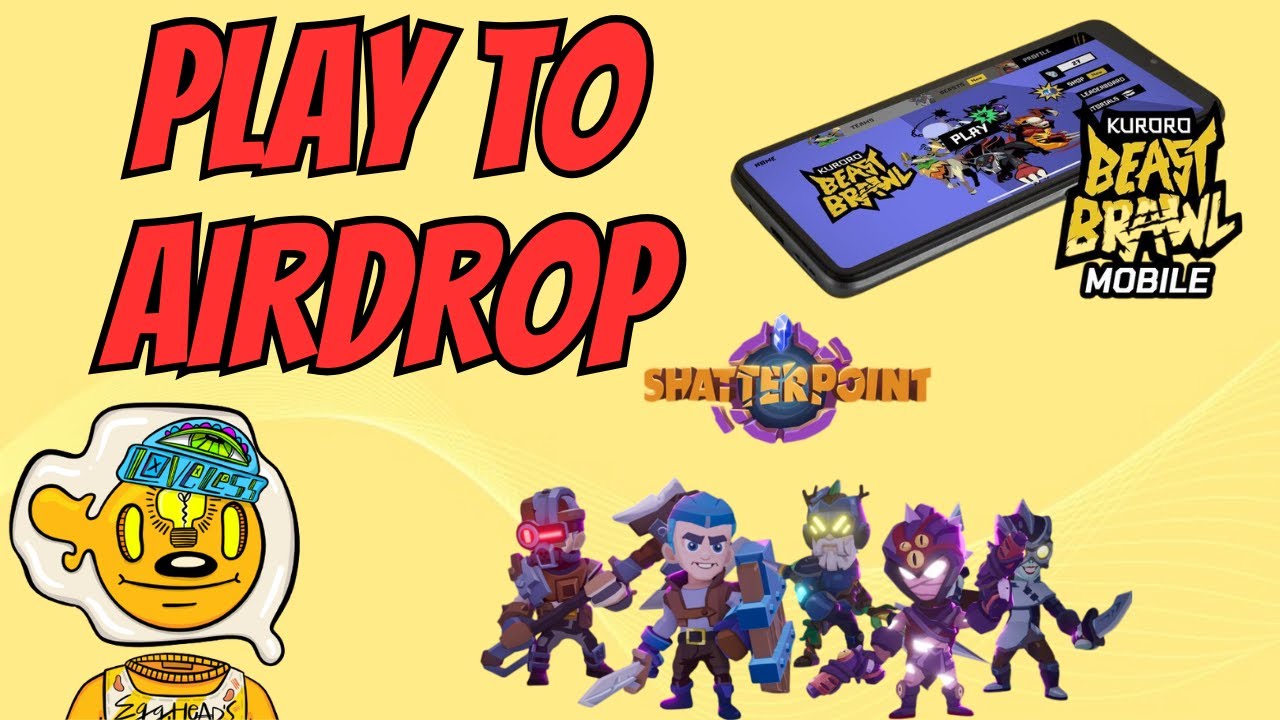 Play-to-Airdrop: Crypto Games To Play Now