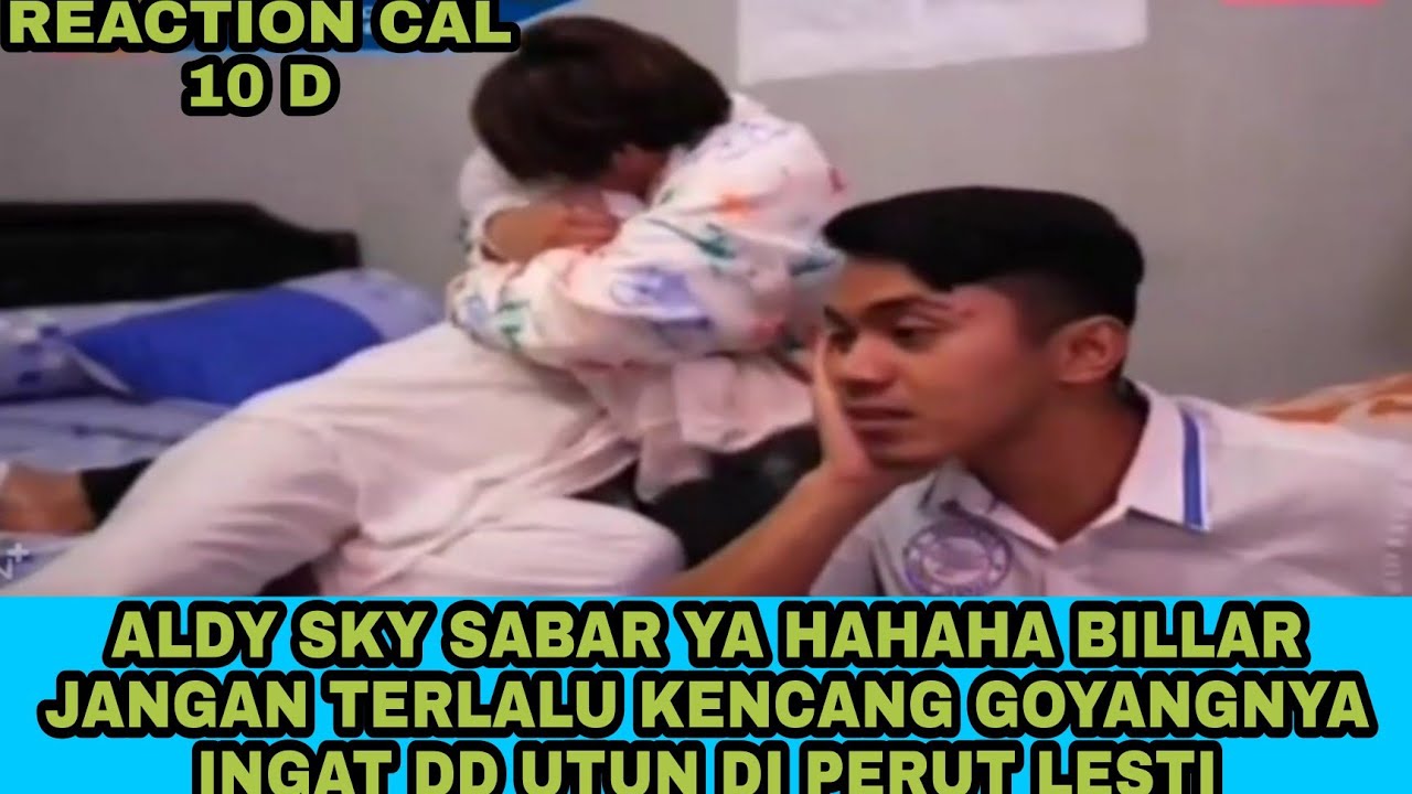 CINTA ABADI LESLAR 10 aldi sky baper lihat lesti dan rizky billar pelukan didepannya