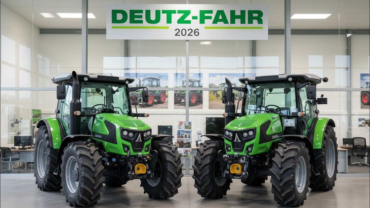 Deutz Fahr 5095 2026 Der Kompakte Allround Traktor mit 95 PS Power und Modernster Technik