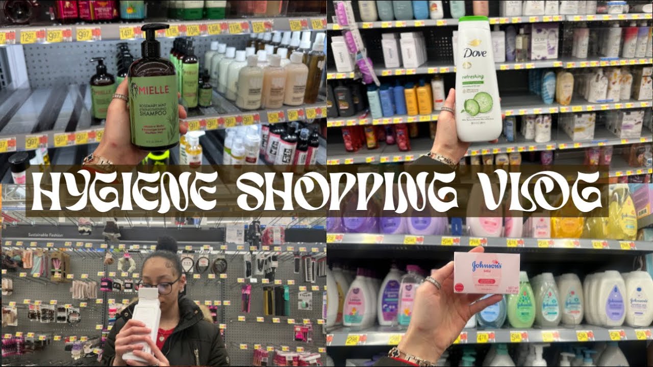 HYGIENE SHOPPING VLOG AT WALMART + HAUL