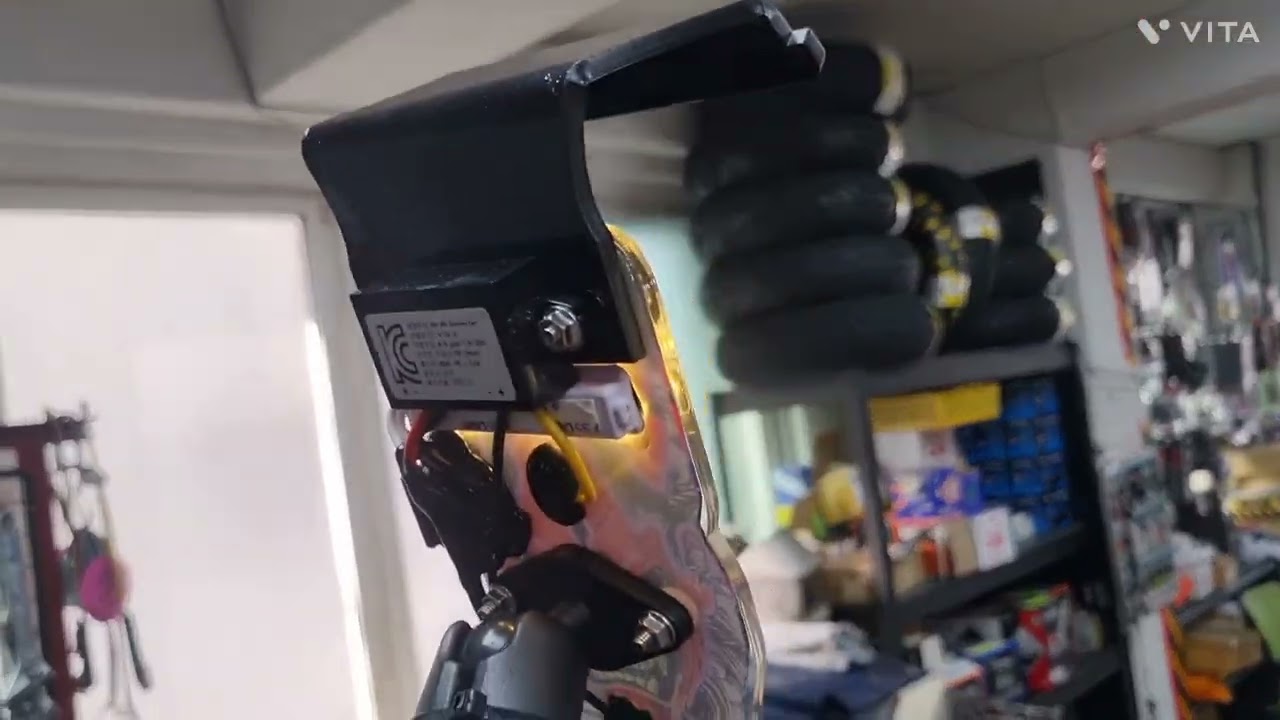 포르자350 신차 코소열선그립 39파이수축그립  에쿠스더블혼 지넷2채널 블랙박스 YSS프론트업킷 쇼바 퀵거치대  매직넘버가드 장착