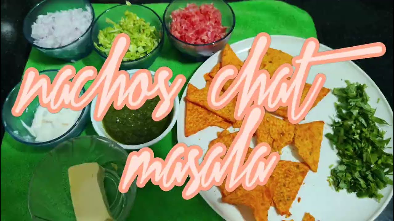 Nachos chat masala 🫔🍽️...