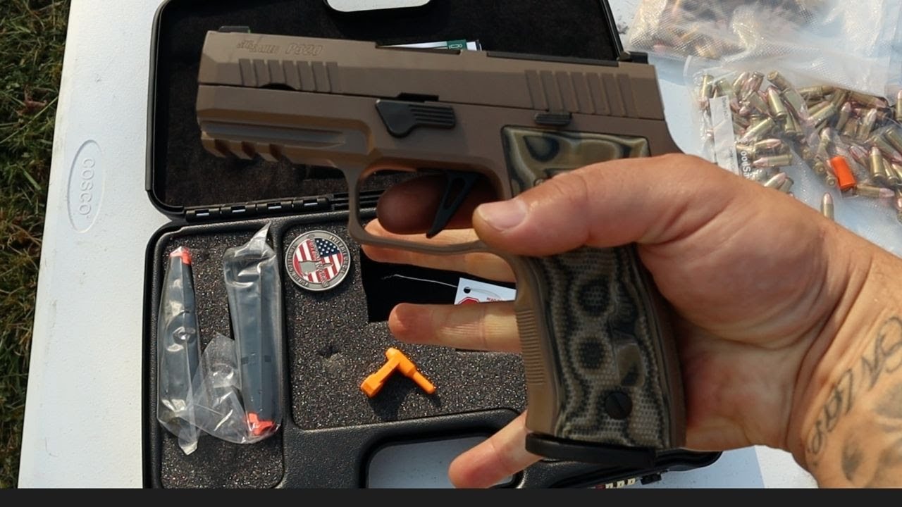 Sig Sauer Custom Works P320 AXG Scorpion 500 round review