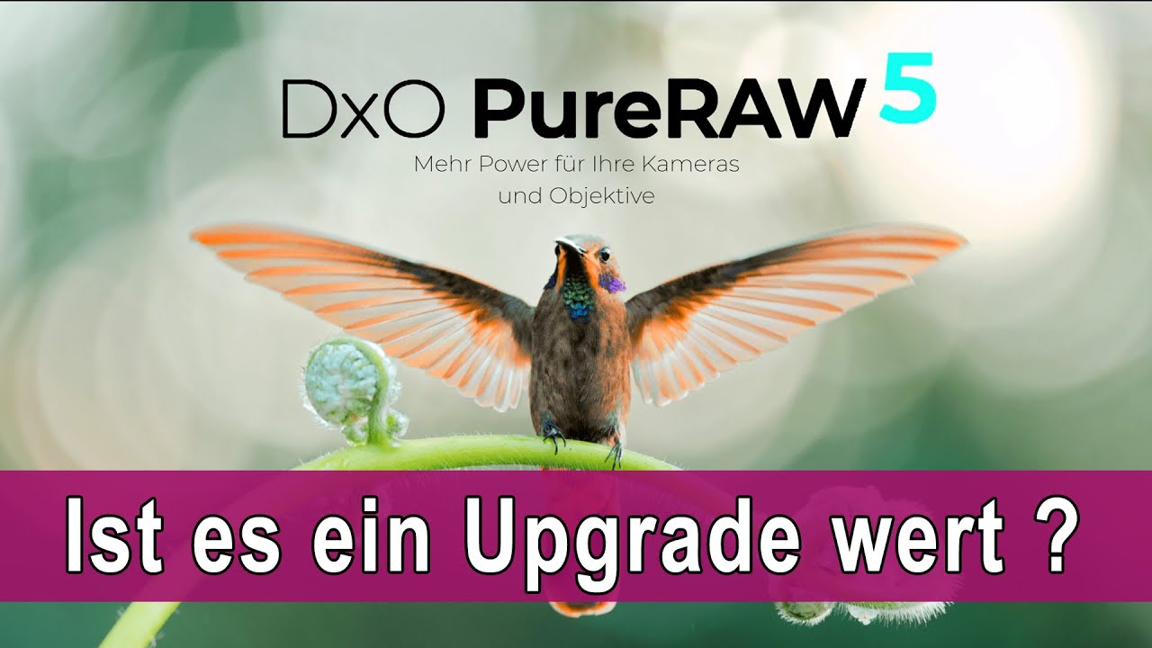 DxO 𝙋𝙪𝙧𝙚𝙍𝘼𝙒 5 vs. 𝙋𝙪𝙧𝙚𝙍𝘼𝙒 4  ||  Ist die neue Version ein Upgrade wert?