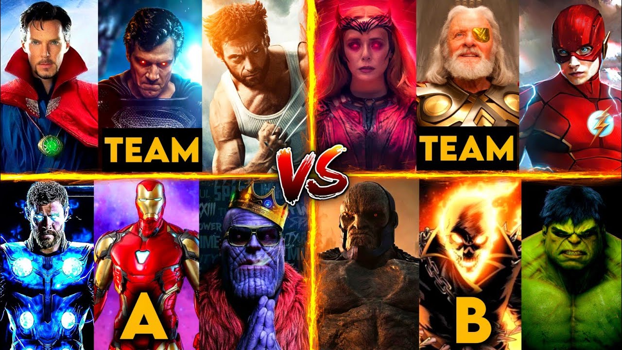 Team A Vs Team B | Team Thor Vs Team Ghost Rider | In Hindi | SUPERHERO STUD10S