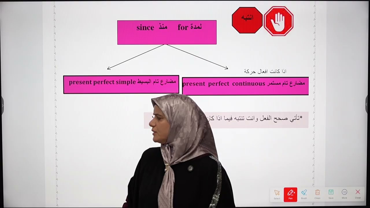 اليونت الخامس How long & استخدام ضروف المضارع التام