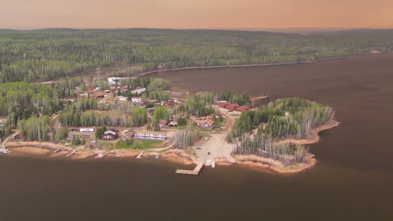 Capturing the Majestic Beauty of Missinipe: A Drone's Eye View of Northern Saskatchewan.