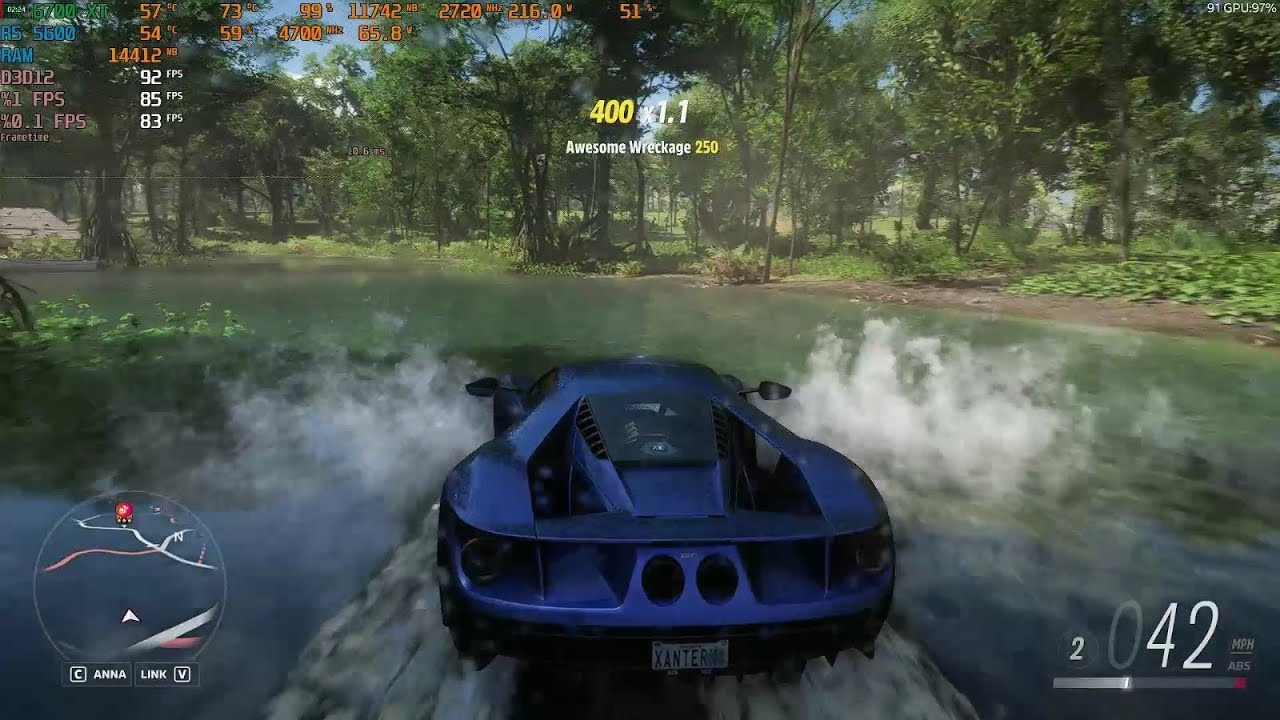 RX 6700 XT & R5 5600 - Forza Horizon 5 / 1080p Extreme