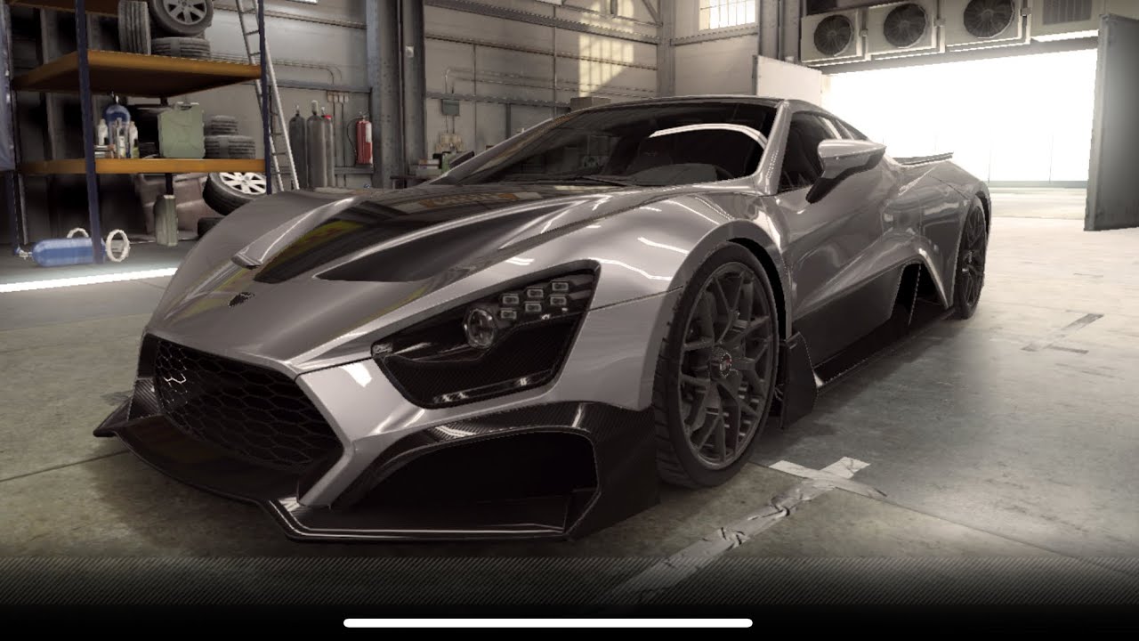 (CSR2) Zenvo TSR-GT (gold) Tune & Shift (Launch Manual) 7.270