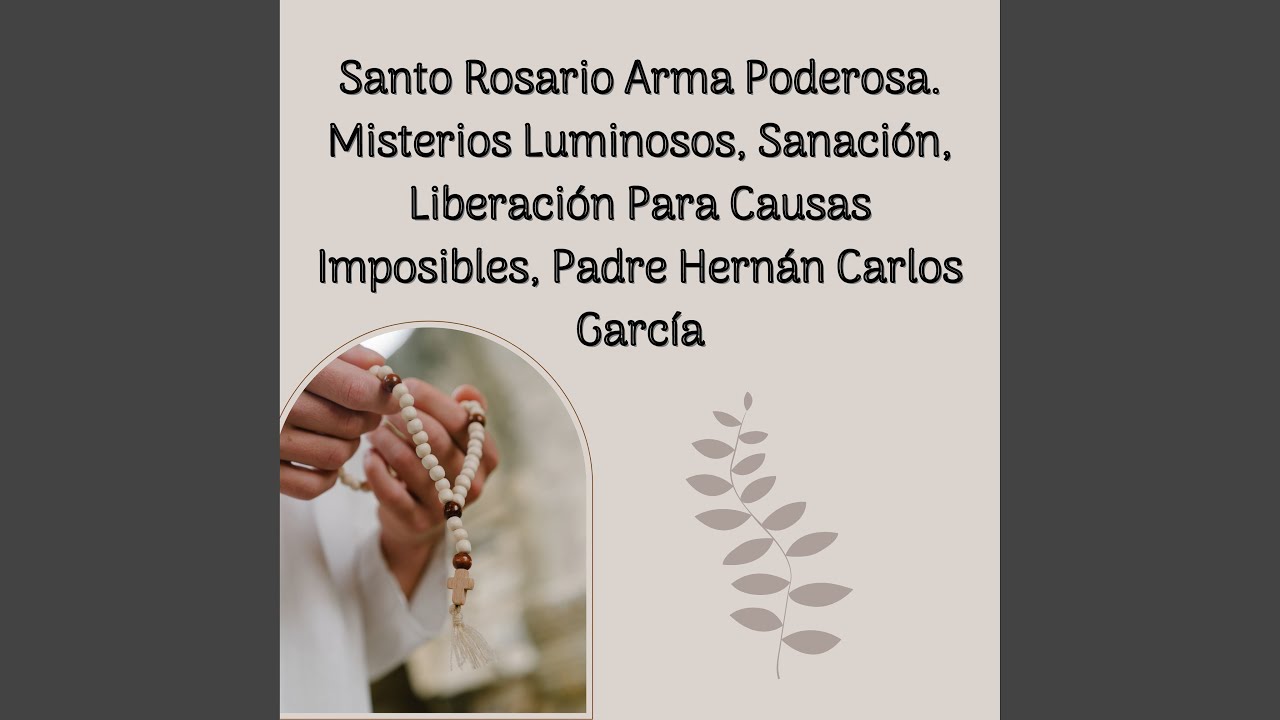 Letanias a la Santisima Virgen Maria (En Vivo)