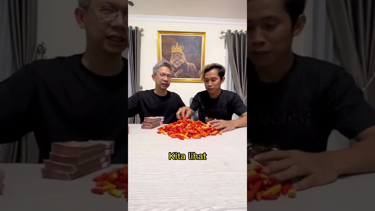 Mukbang cabe dengan pak yudis