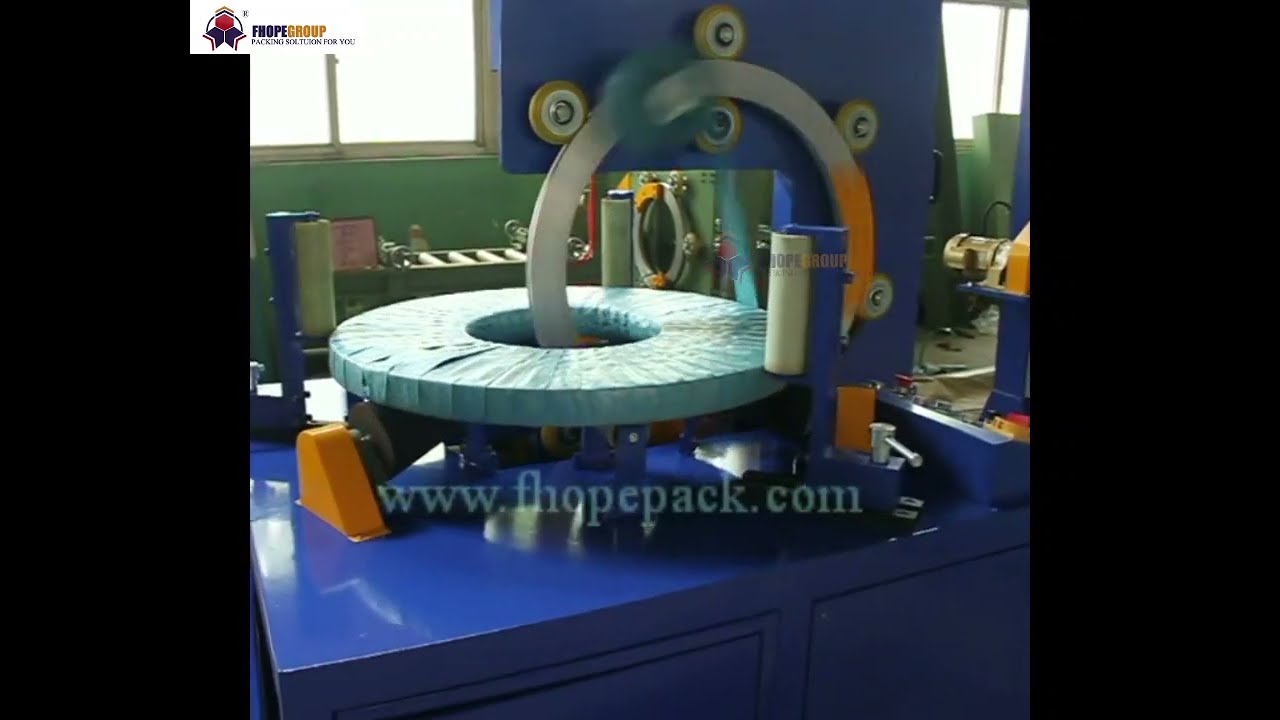 coil film stretch wind wrapping machine