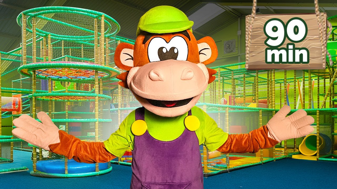 OEHLIE'S GROOTSTE MONKEY TOWN AVONTUREN! | 1 Uur Monkey Kidz TV Compilatie