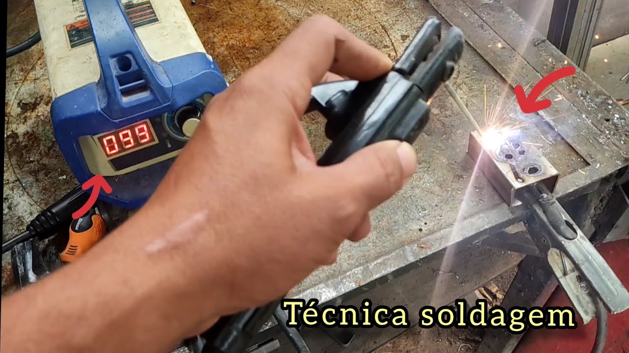 como soldar metalon com eletrodo