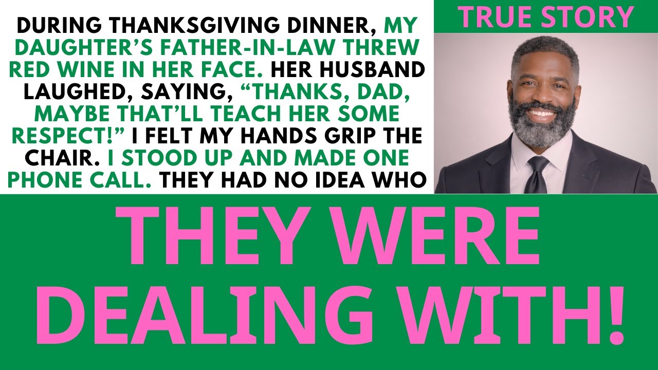 At Thanksgiving, My Son-In-Law's Father Got Violent, So I Made A Single Call That Changed Everything