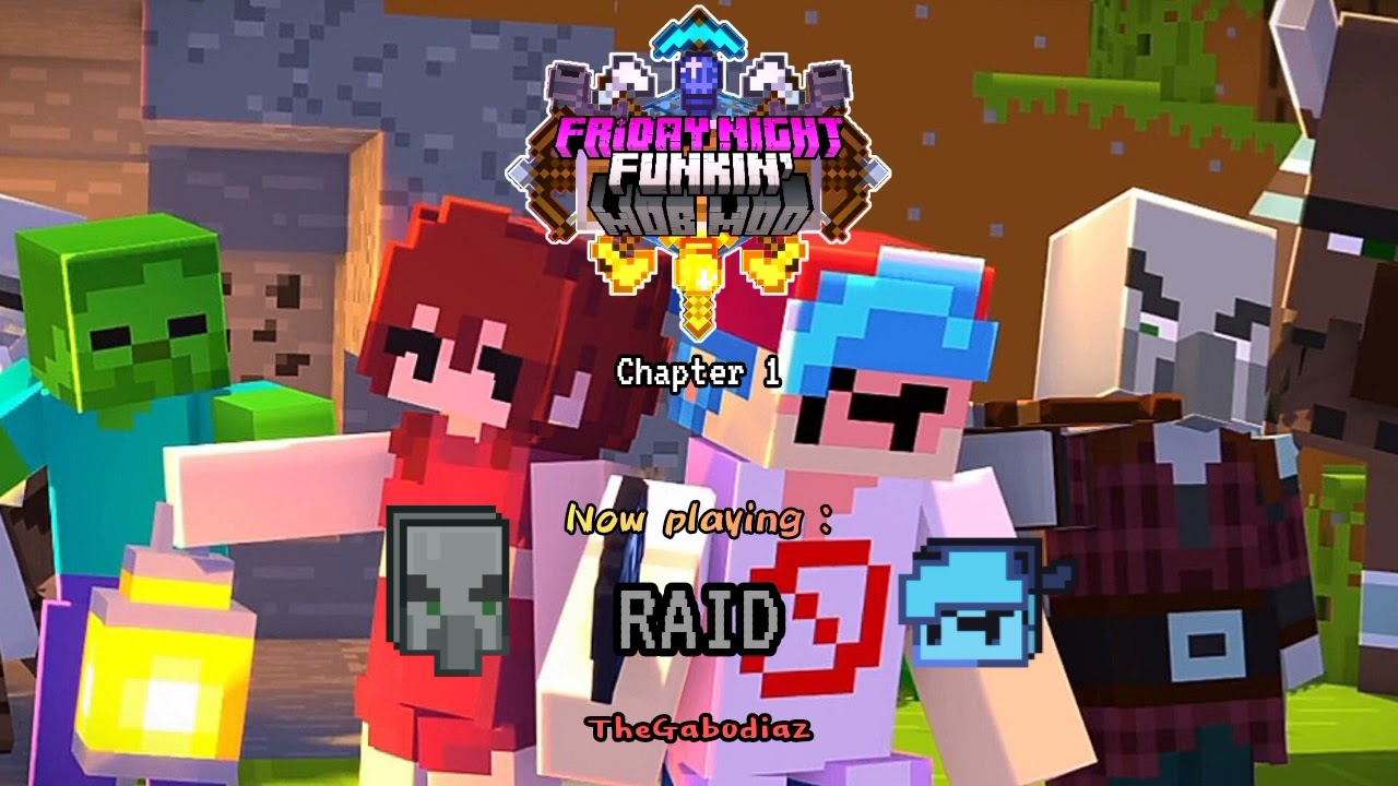 FNF MOB MOD Ost : Raid ( by @the_gabodiaz )