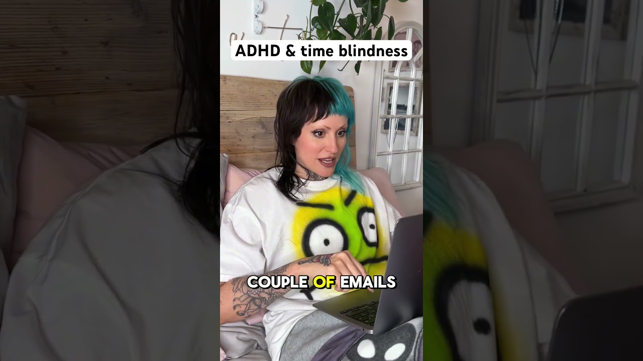 ADHD & time blindness #adhdbrain #neurodivergent #adhd