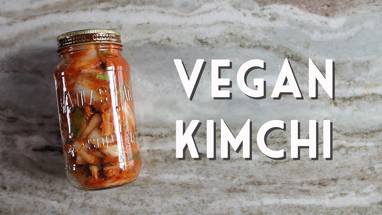 VEGAN KIMCHI RECIPE • Easy & Ready In 2 Days