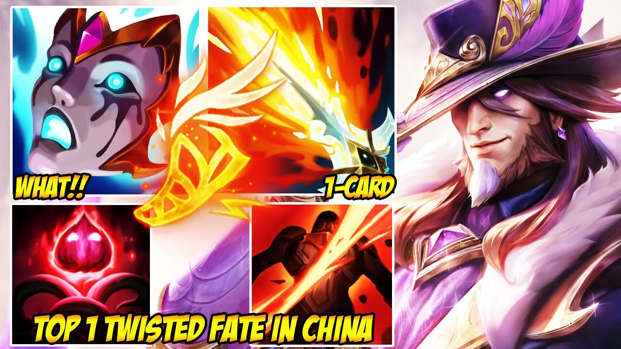 WILD RIFT CHINA TOP 1 TWISTED FATE - LIANDRY'S TF IS ACTUALLY BROKEN