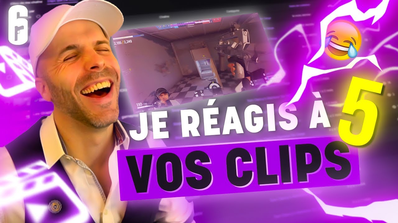 Je RÉAGIS aux CLIPS R6S des VIEWERS - Episode 5 🎓 RAINBOW SIX