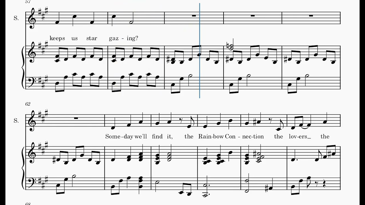 Rainbow Connection Soprano