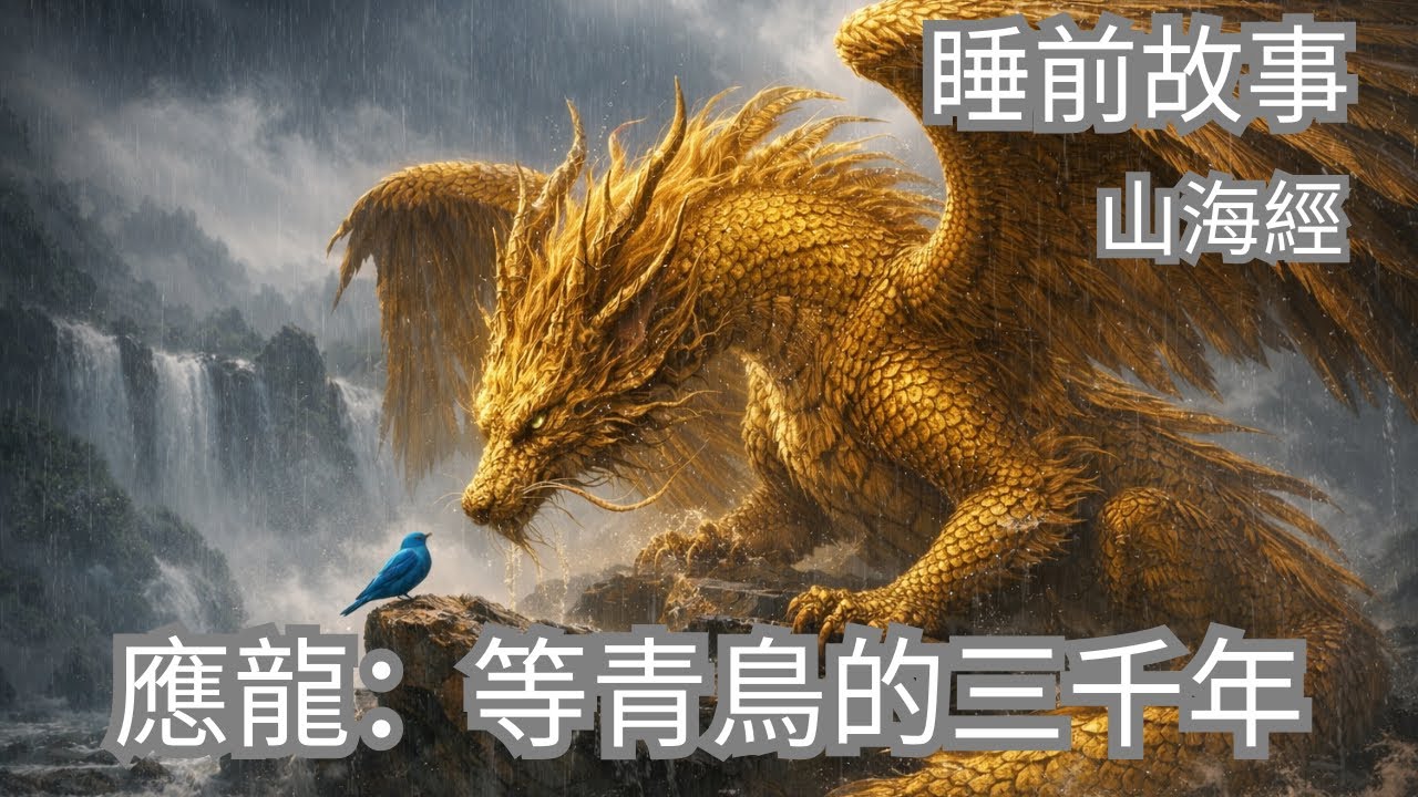 【週末睡前故事】山海經：應龍｜等青鳥的三千年【助眠神話】